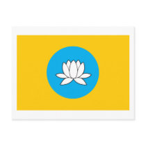 Kalmykia Flag Postcard