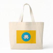 Kalmykia Flag Tote Bag