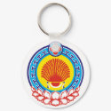 Kalmykia Official Coat Of Arms Heraldry Symbol keychains by inquester Kalmykia Official Coat Of Arms Heraldry Symbol keychains