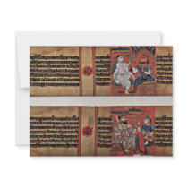 Kalpasã Tra And Kâlakâchârya Katha Manuscript Invite