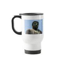 kamakura buddha coffee mugs