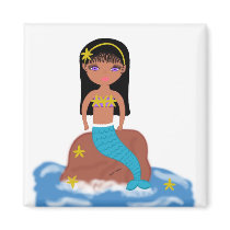 Kamaria the Mermaid Magnet by KirstenEdwards Kamaria the Mermaid Magnet