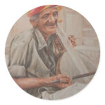Kamaycha Player, Jaisalmer Sticker