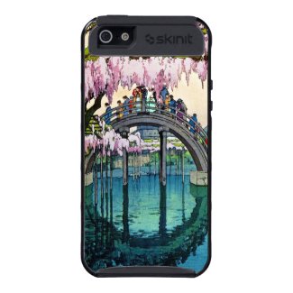 Kameido Bridge by Hiroshi Yoshida shin hanga iPhone 5 Case