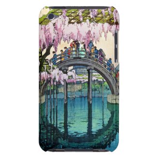 Kameido Bridge by Hiroshi Yoshida shin hanga iPod Touch Cases