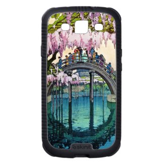 Kameido Bridge by Hiroshi Yoshida shin hanga Galaxy S3 Cases