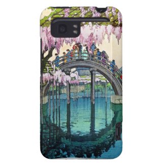 Kameido Bridge by Hiroshi Yoshida shin hanga HTC Vivid Case