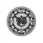 KAMEN RIDERS WIZARDS MAGIC CIRCLE WALLCLOCK