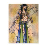 Kami Tribal Belly Dancer Postcard