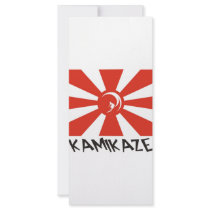 Kamikaze Surf rack cards by McBain Kamikaze Surf rack cards