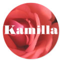 Kamilla stickers