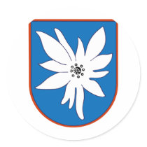 Kampfgeschwader 51 Edelweis Round Sticker