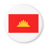 Kampuchea Flag magnets