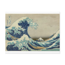 Kanagawa Wave by Katsushika Hokusai Post Card