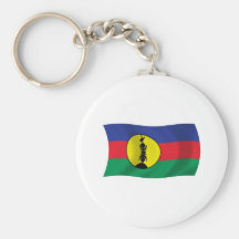Kanak People Flag Keychain