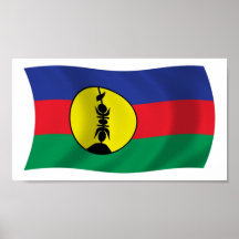Kanak People Flag Poster Print