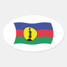 Kanak People Flag Sticker