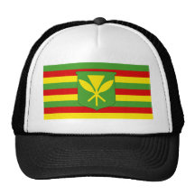 Kanaka Maoli Flag Hat