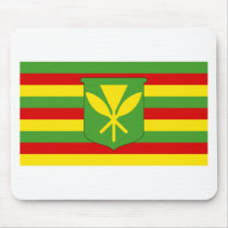 Kanaka Maoli Flag mousepads by FlagTshirts Kanaka Maoli Flag mousepads