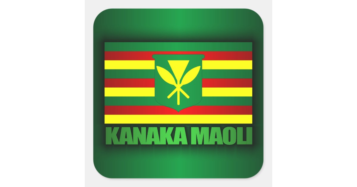 kanaka-maoli-flag-square-sticker-zazzle