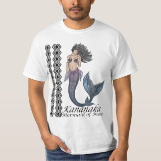 Kananaka Mermaid of Maui t-shirt
