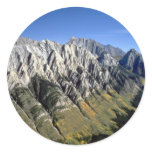 Kananaski Country, Rocky Moutains, Alberta, Canada Round Sticker