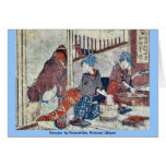 Kanaya  by Katsushika, Hokusai Ukiyoe Cards
