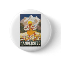 Kandersteg Schweiz Switzerland Suisse Button