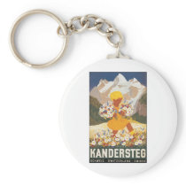 Kandersteg Schweiz Switzerland Suisse Keychain