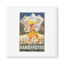 Kandersteg Schweiz Switzerland Suisse Refrigerator Magnets