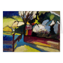 Kandinsky Abstract art Card