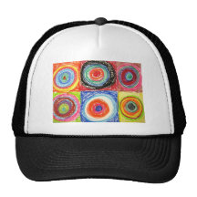 Kandinsky Abstract art Mesh Hat