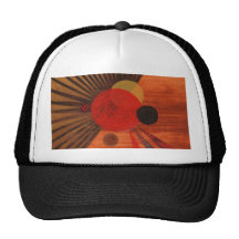 Kandinsky Abstract art Mesh Hat