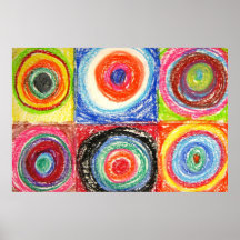 Kandinsky Abstract art Print