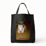 kandinsky bunny tote bag