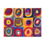 Kandinsky Concentric Circles Postcard