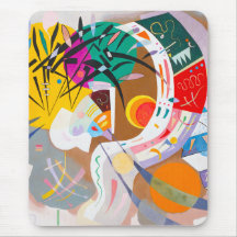 Kandinsky Dominant Curve Mouse Pad