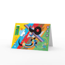 Kandinsky's Puppy Card