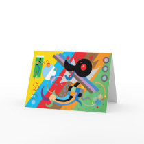 Kandinsky's Puppy Card #2