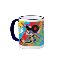 Kandinsky's Puppy Mug