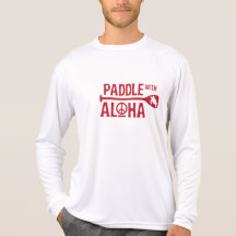Kane Paddle with Aloha Rash Guard (Red) Tshirts