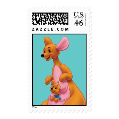 Kanga and Roo Stamp