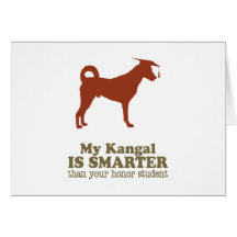 Kangal Dog Card