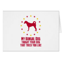 Kangal Dog Card