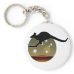 Kangaroo Aussie Icon Key Ring Key Chains