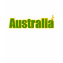 kangaroo Australia logo emblem Tee t-shirts