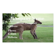 Kangaroo Business Card