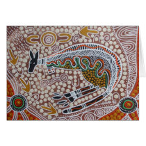 KANGAROO DREAMING Card