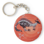 Kangaroo Dreaming Key Chain