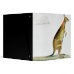 Kangaroo, engraved by Coutant Vinyl Binder
